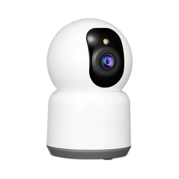Cámara de vigilancia con visión nocturna en color, giro e inclinación, audio bidireccional, detección de movimiento, Wi-Fi 2.4G, funciona con Alexa