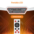 Plataforma vibratoria con 180 niveles de intensidad / Compacta y resistente / Soporta 150kg / Motor ultra-silencioso / Incluye 2 bandas de resistencia + esterilla de yoga