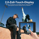 NL | 5K Action Camera 30MP mit WiFi / Wasserdicht bis 30 m mit Touchscreen / 170° Weitwinkel / 2.4G Fernbedienung & Zubehör-Kit