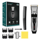 Cortapelos para hombres / Rueda de precisión de 5 niveles / Recargable / 4 peines guía y peine incluido / Para cabello, barba, vello corporal