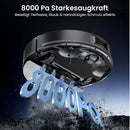 Saugroboter mit 8.000 PA / Spezialist für Tierhaare / LiDAR-Navigation / 3-in-1 Saugen & Wischen / Mehrere Karten / App- & Sprachsteuerung